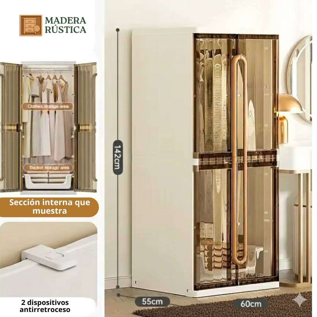 Closet plegable de almacenamiento