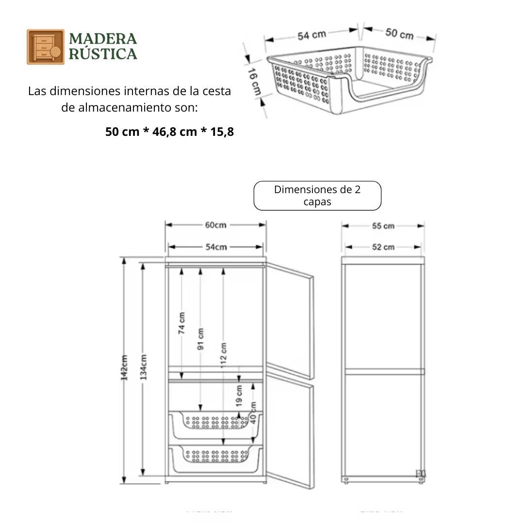 Closet plegable de almacenamiento